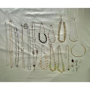 Set of 15 Necklaces + Extra Charms